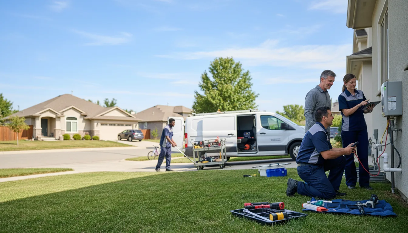 Tankless water heater service in Orland, CA